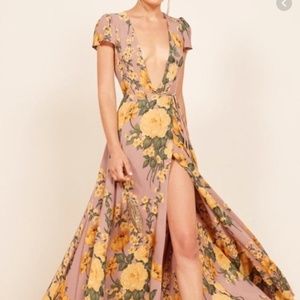 Reformation Rosey Dress in RARE Antoinette Print M